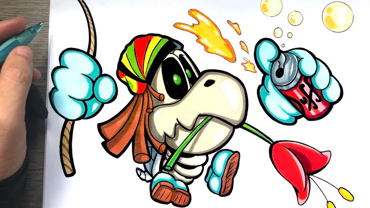 COMMENT DESSINER SKELEREX POP !