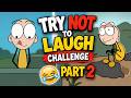 Try not to laugh challenge ( Part 2 ) #shorts