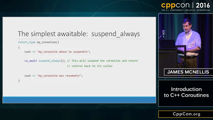CppCon 2016: James McNellis Introduction to C++ Co...