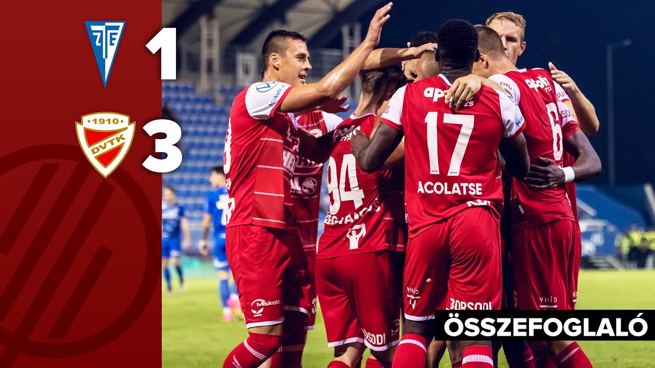 NB I: ZTE–DVTK 1–3 | összefoglaló