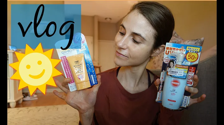 VLOG: NEW JAPANESE & KOREAN SUNSCREENS + EC LIFE P...