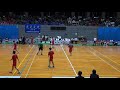 大会男子決勝　明倫(福井県) × 大体大浪商(大阪府)