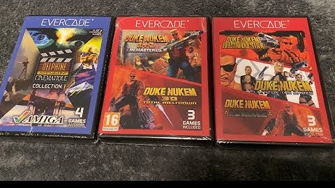 Evercade Duke Nukem and Delphine Software collections