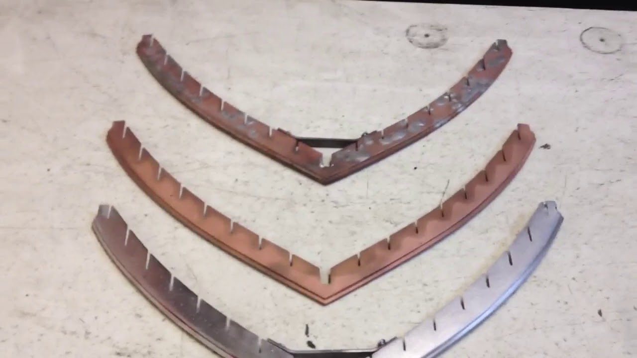 Chrome Plating a 1938 Cadillac Grill The Finishing Touch YouTube