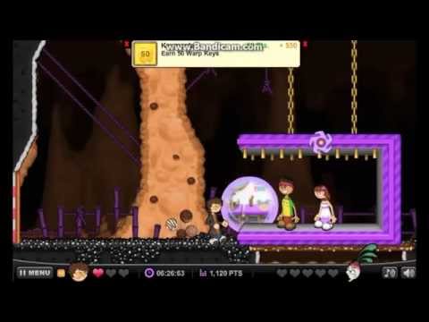 Papa Louie 3: When Sundaes Attack 100% Walkthrough - Level 9 & 10: Radley  Caverns & X Zone 