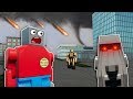 HAUNTED STATUE CAUSES DISASTERS IN LEGO CITY! - Brick Rigs Roleplay Gameplay