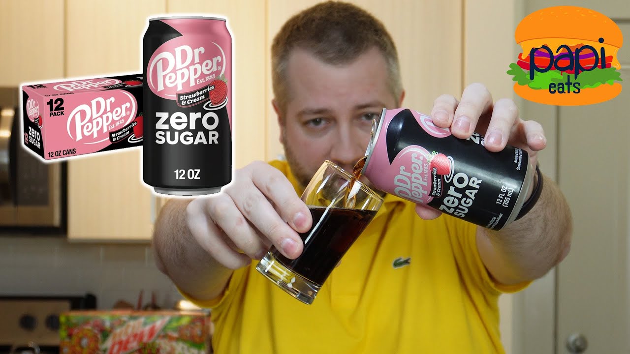 Dr. Pepper Zero Sugar Cherry Cream Soda Release