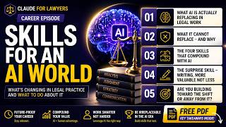 Skills a Lawyer Will Need in an Increasingly AI World