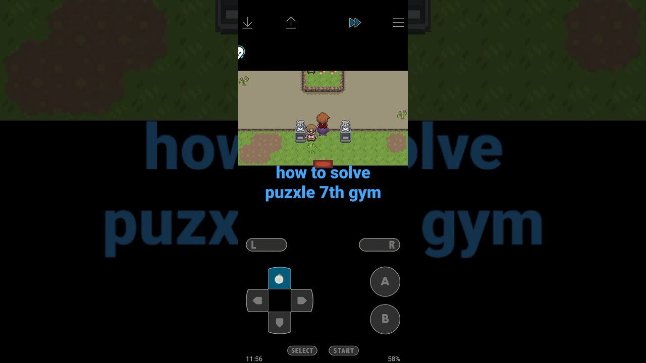 how to solve 7th gym puzzle Pokemon unbound hindi polder city