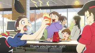 Mcdonalds Anime Commercial English Subs