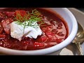Classic borscht recipe  borscht soup of ukrainian origin