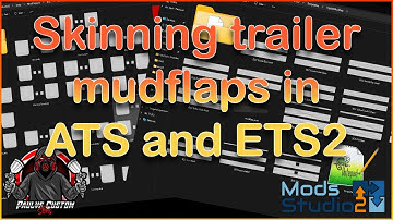 Making your own trailer mudflaps for ATS and ETS2 using modstudio