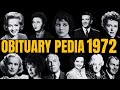 Famous Hollywood Celebrities We Ve Lost In 1972 Obituary In 1972 Famous Hollywood Celebrities We Ve Lost In 1972 Obituary In 1972