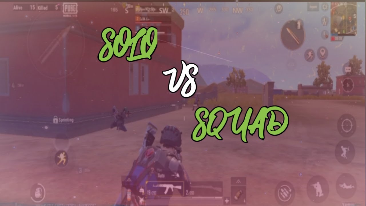 Solo Vs Squad Montage || Pubg Mobile Lite#shorts