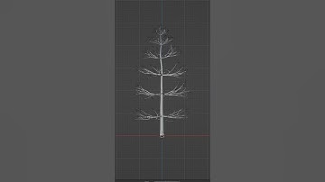 Making a tree in second using addon  | Realistic Forest | Blender | Short