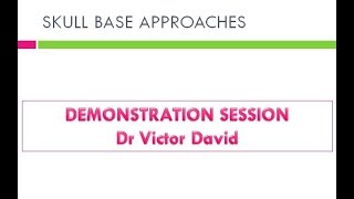 Mastoidectomy and trans labyrinthine approach 