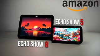 Comparing the Echo Show 5 (3rd Gen) vs. Echo Show 8 (3rd Gen)