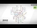 Moscow Metro construction timeline: 1935-2020