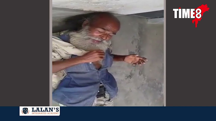 দিনে নিশাই পথত পৰি থকা এজন বৃদ্ধ। স্বাধীনতা দিৱসৰ দিনা গালে দেশভক্তিমূলক গীত।