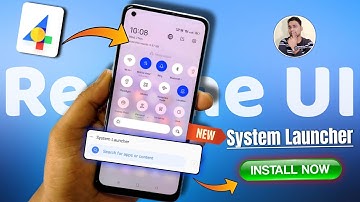 Realme UI 4.0 Feature In Old Devices Install New System Laucher | Realme UI 4.0 System Laucher
