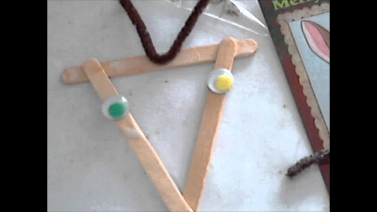 Reindeer Photo Frame Craft - YouTube
