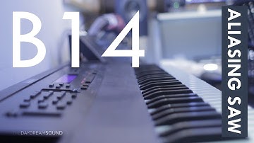 B14 Waveform Demo - The Carpenters SAW/DUST on the Ensoniq ASR-10