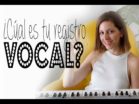 ¿Cúal es tu registro Vocal?