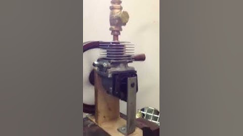 Weedwacker steam engine