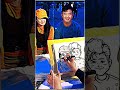 Random Couple → VIP Portrait Art 🎨🔥 #artvideo #drawing