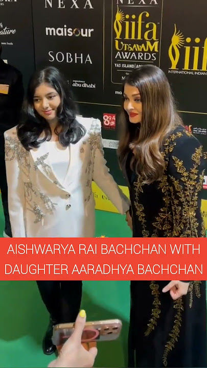 Aishwarya Rai Bachchan with Daughter Aaradhya Bachchan #bollywood #ashwaryarai #aradhya