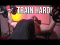 Train Hard When Cutting!