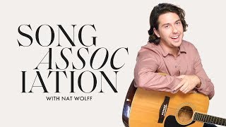 Nat Wolff Sings The Beatles, Bruce Springsteen and R.E.M in a Game of Song Association | ELLE