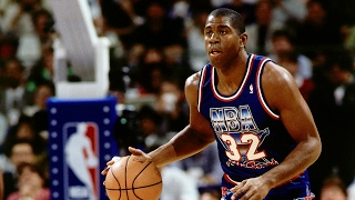 1992 Nba All-star Game Magic Johnson Western Conference Basketball