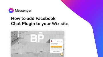 How to add Facebook Chat Plugin to your Wix site