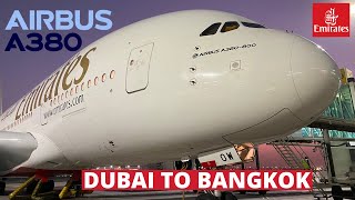 Emirates Airlines Airbus A380 Economy class | Dubai-Bangkok |Trip Report