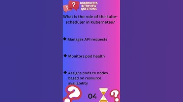 #KubernetesInterviewPreparation #KubernetesForDevOps  #devops #quiz #shorts #8