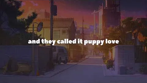 paul anka - puppy love // lyrics