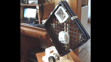 Ham Radio - Junk Box Magnetic Loop final design overview and on air test