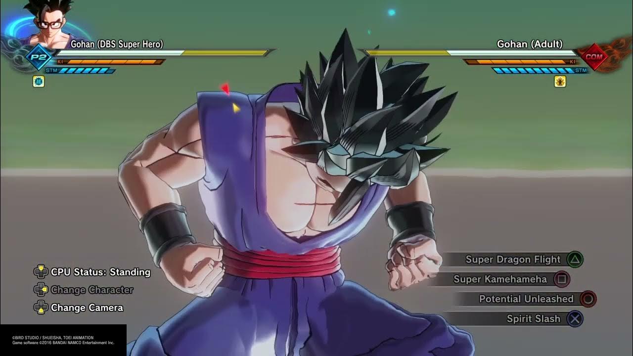 Dragon Ball Xenoverse 2 DBZ Gohan Potential Unleashed vs DBS Super