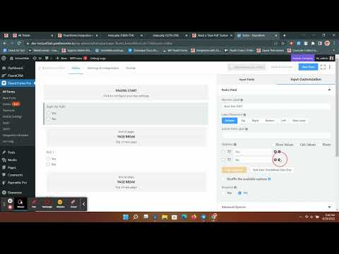 Fluent Forms - Welcome Screen using Step Form