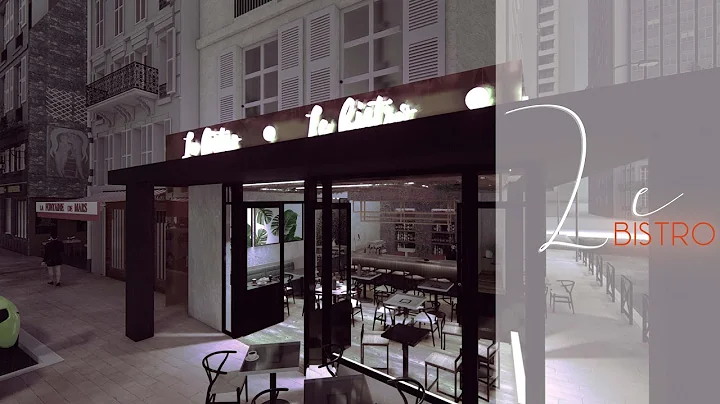 Le Bistro | Lumion 9 - Cinematic animation