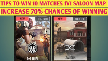 WIN 10 MATCHES IN 1V1 DUEL ON SALOON MAP TIPS AND TRICKS PART 2 CALL OF DUTY MOBILE COD MOBILE CODM