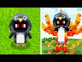Sobrevivi 100 Dias como GUGUGAGA PENGUIN no Minecraft