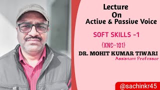 Active & Passive Voice || Soft Skills 1|| Dr. Mohit Tiwari #aktu #softskills #ActiveandPassiveVoice screenshot 4