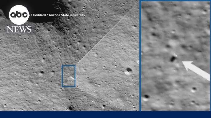 1st Image Of Odysseus On The Moon Released After Historic Landing