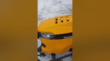 Cub Cadet Snow plow review