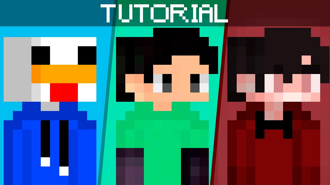 COMO HACER una foto de PERFIL de MINECRAFT Pixel Art RAPIDO Y FACIL