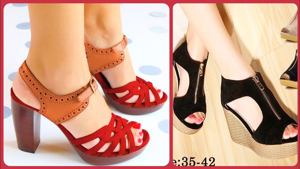 stylish and new womens formal high heels and wedge Heels platform ...