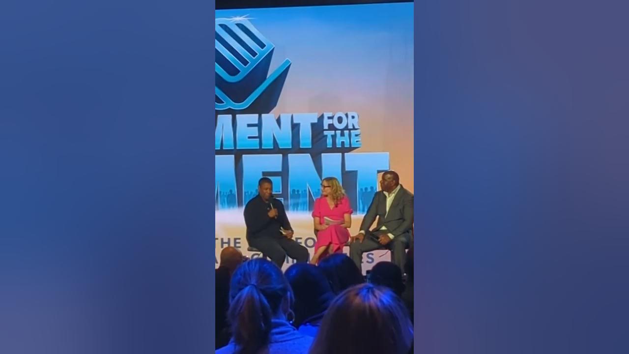 Interview with Denzel Washington and Magic Johnson bgca National