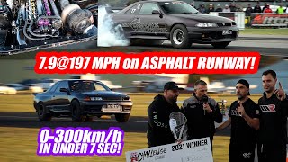 2000hp+ GT-Rs Battle on the Runway - 2021 GT-R Challenge Ep1